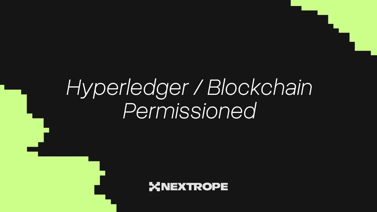 Hyperledger / Blockchain Permissioned