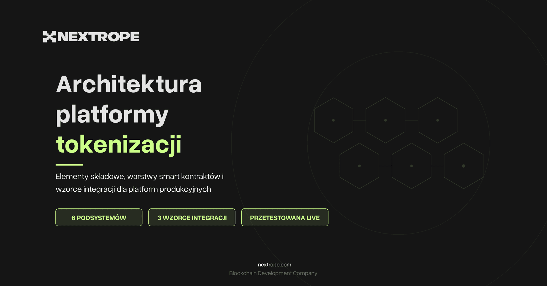 Architektura tokenizacji: składowe, wzorce i decyzje dotyczące integracji