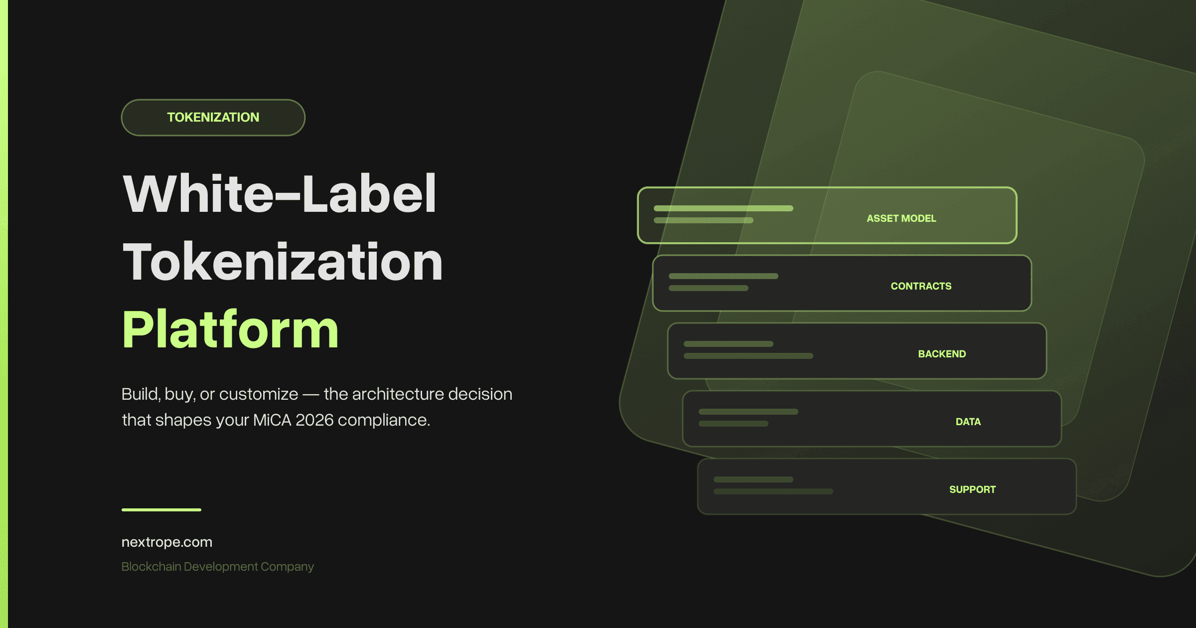 Tokenization Platform in 2026: Build, Buy, or Customize?