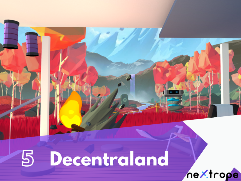 Best NFT games: Decentraland