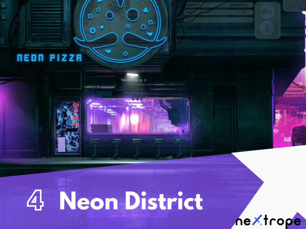 Najlepsze gry NFT: Neon District