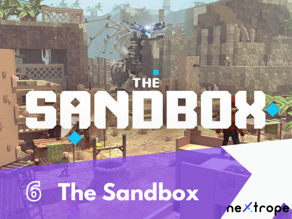  NFT gaming: The Sandbox 