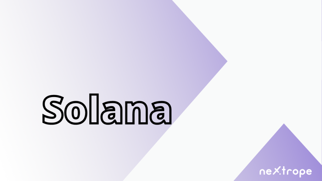 Immutable X alternatives: Solana