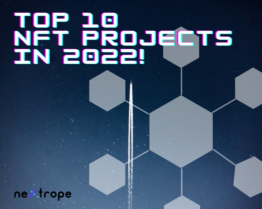 Top 10 NFT projects in 2022! 