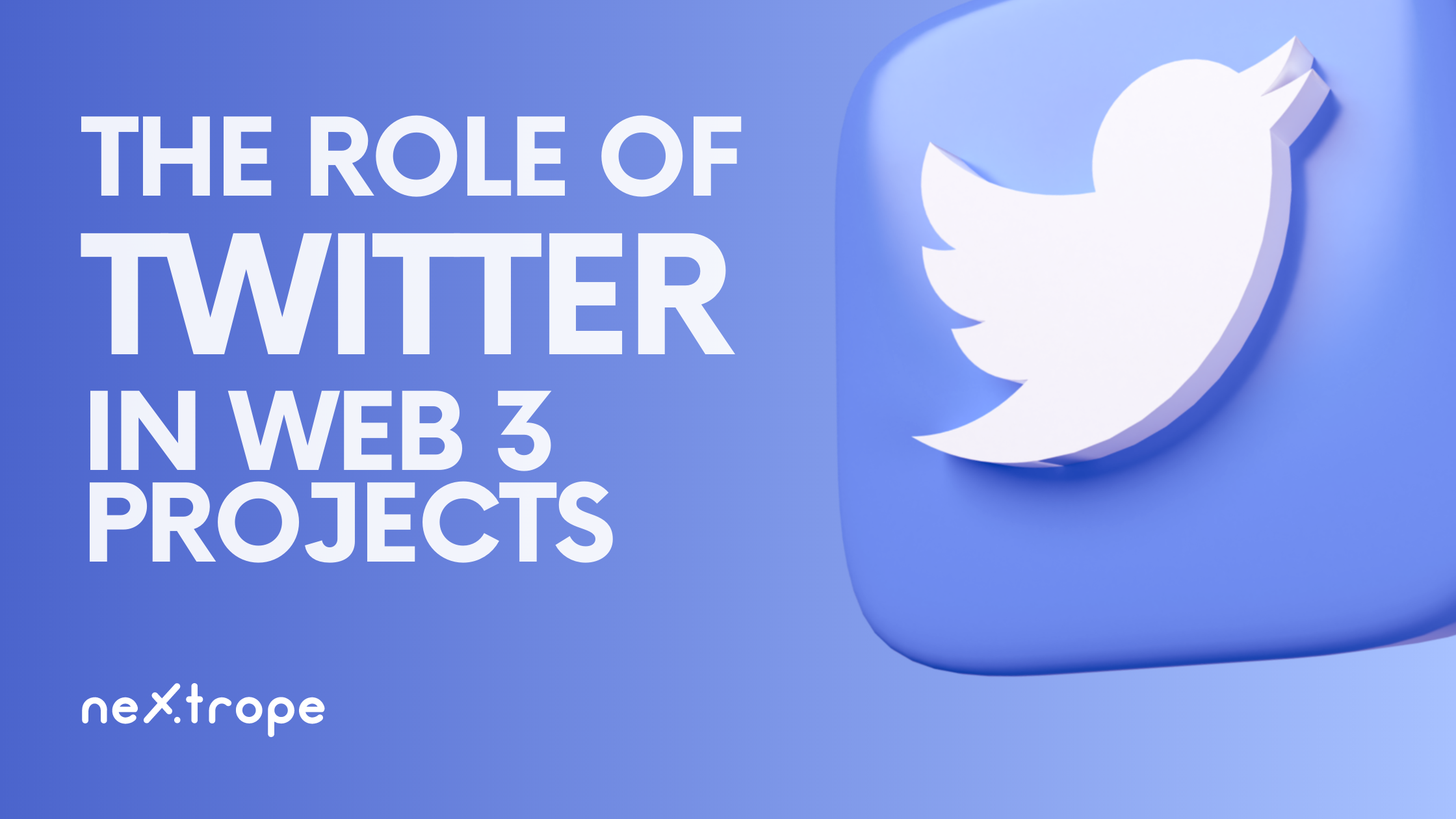 The Role of Twitter in Web 3 Projects