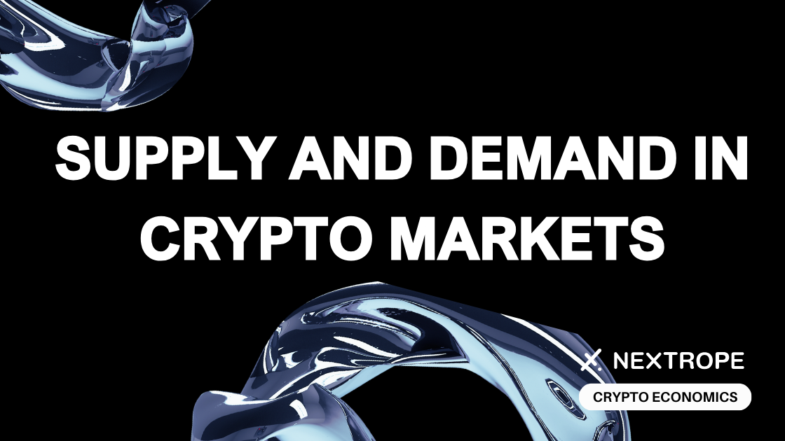 Supply and Demand in Crypto Markets